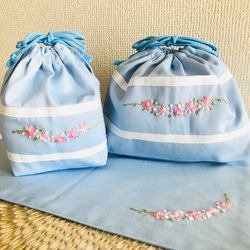 pico225【手提げ/ランチョンマット/お弁当袋】ハンドメイドオーダー pico225様専用【手提げ/ランチョンマット/お弁当袋