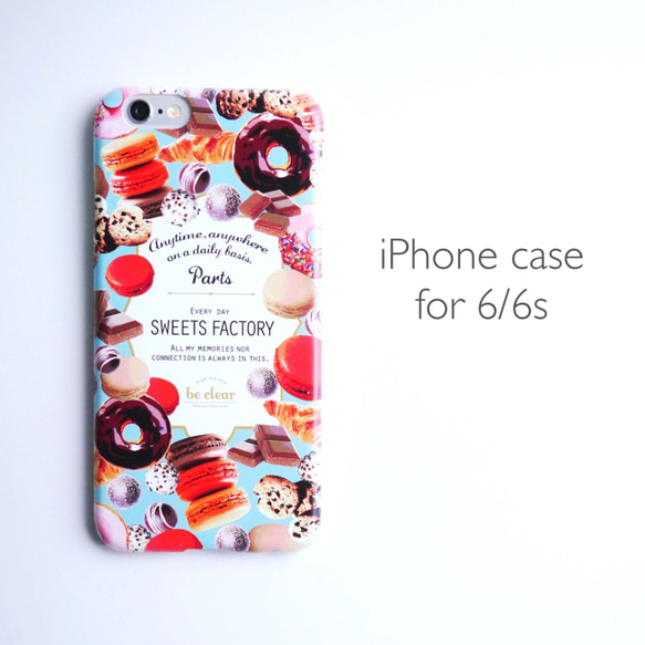 iPhone case for 6/6s 【SWEETS FACTORY】 1枚目の画像