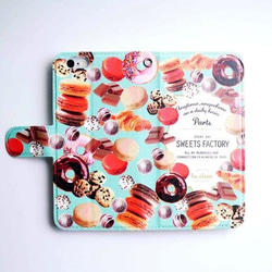 iPhone case (手帳型) for 5/5s/6/6s 【SWEETS FACTORY】 3枚目の画像