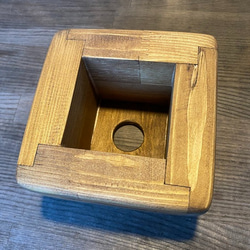 木製鉢 mini size ナテュラルカラー ３個セット 6枚目の画像