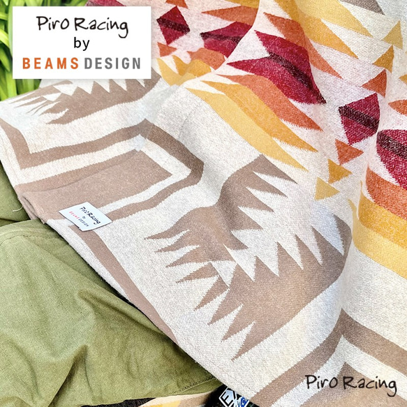 Piro Racing by BEAMS DESIGN US FABRIC PONCHO ピロレーシング バイ ビームス 5枚目の画像