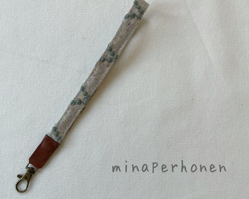 ミナペルホネン スマホストラップ タンバリン その他ファッション雑貨