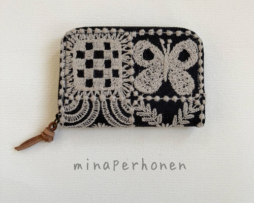 ★手招きハチ【マルチケース】ミナペルホネン forest tile 選べるカラー mina perhonen forest tile マルチポーチ ミナ