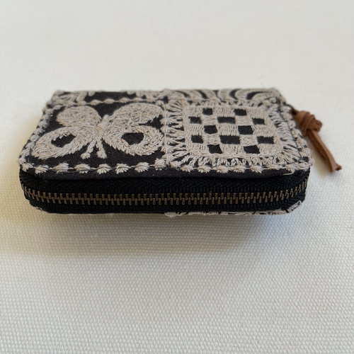 ミナペルホネン ラウンドファスナー 財布 forest tile その他