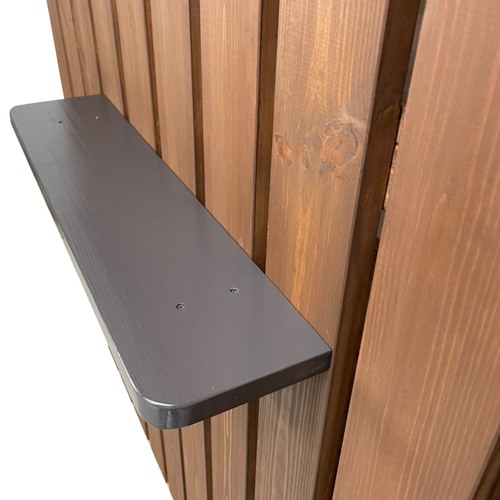 受注製作_BARIKI_レジカウンター 木製カウンター幅120cm×奥行57cm×高さ