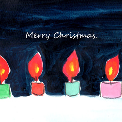 クリスマスカード3枚セット① 2枚目の画像