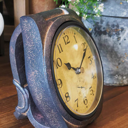 在庫処分セール 北欧 おしゃれ置時計 ヴィンテージ アンティーク オブジェ 置物 3枚目の画像