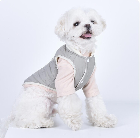 ワンちゃん服 ベスト ペット服 犬服 洋服 可愛い 柔らかい ファッション 小中型犬服人気 3枚目の画像