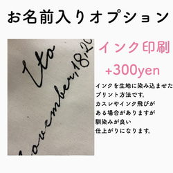 一升餅リュック 一升餅 リュック 名入りナップサック 一升パン ファーストバースデー 8枚目の画像