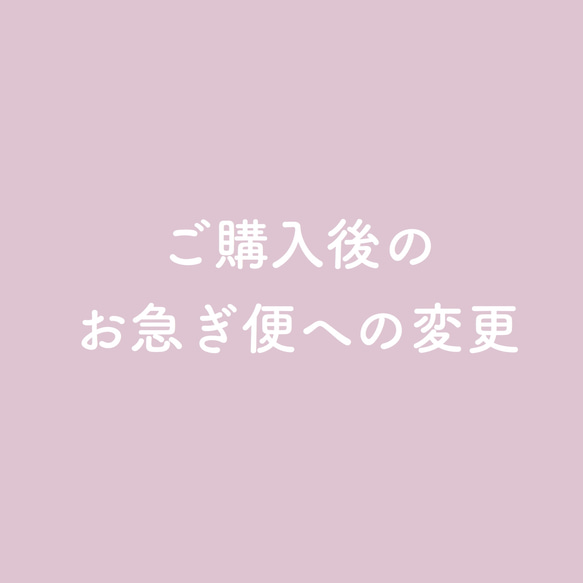 お急ぎ便追加 1枚目の画像