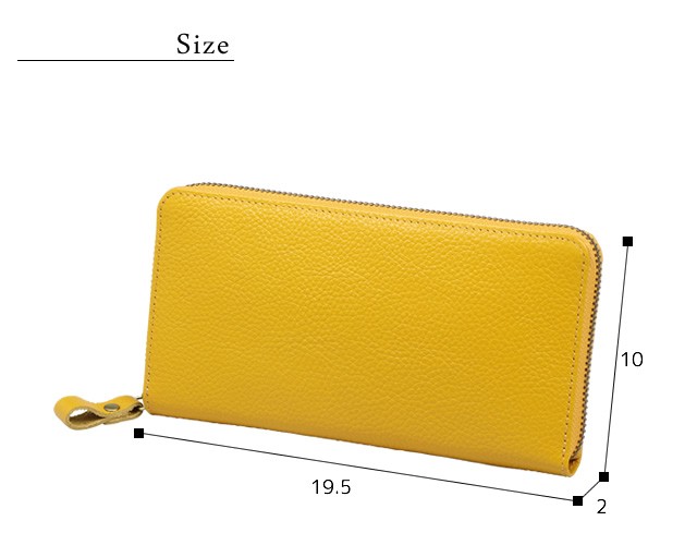 豊岡工房 牛革コインが分けられる 長財布 ラウンドファスナー 札入れ カード入れ 小銭入れ 日本製