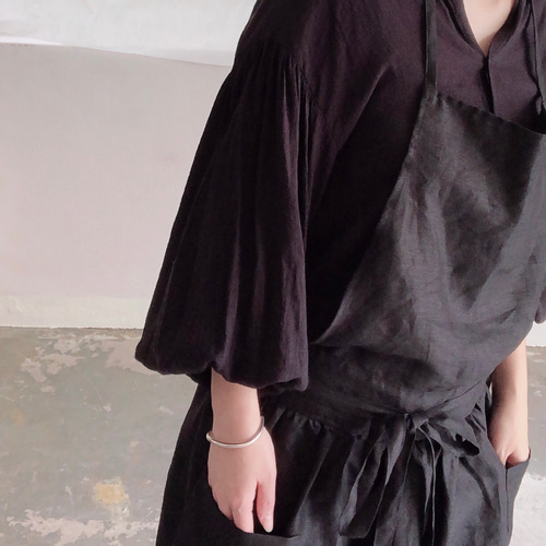 【専用】稽古着エプロン　フレンチリネン　11-15号 15.jpg?v=1696472902&width=2048