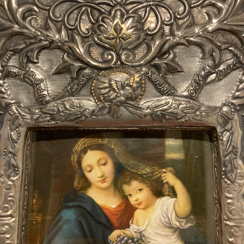 Healing メタル 額 中世的 工芸 キリスト教 美術品 その他アート Tomo