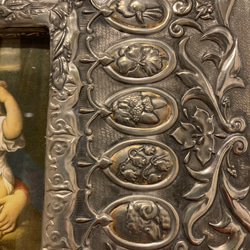 Healing  メタル　額　中世的　工芸　キリスト教　美術品　 4枚目の画像