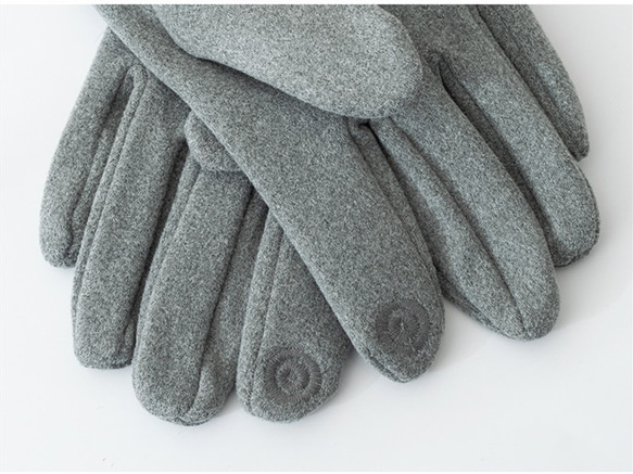 男性用  選べる3色 スマホ対応手袋  クリスマス手袋 防寒 8枚目の画像