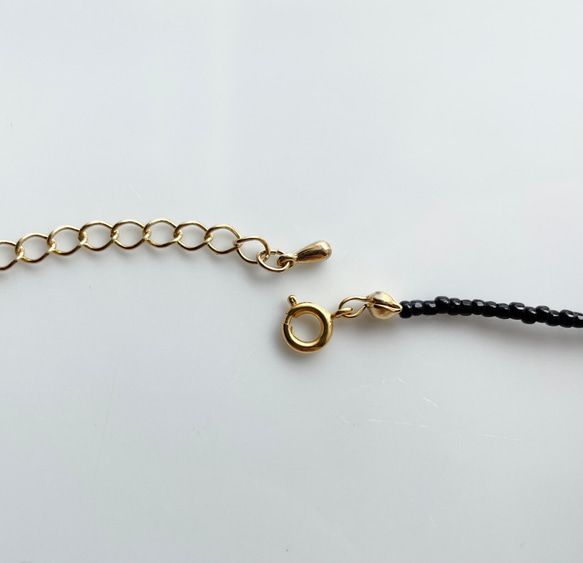 gold point necklace 3枚目の画像