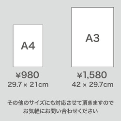 イラスト　アート　グラフィック　ポスター　北欧　ステンドグラス　パレット　ビビッド　0801 4枚目の画像