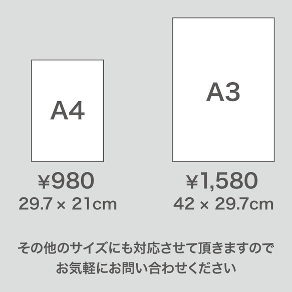 イラスト　アート　グラフィック　ポスター　北欧　ブランドロゴ　パステル　1602B 4枚目の画像