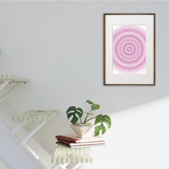 例證藝術圖表海報北歐春天花花植物的紫色紫色2405 第2張的照片