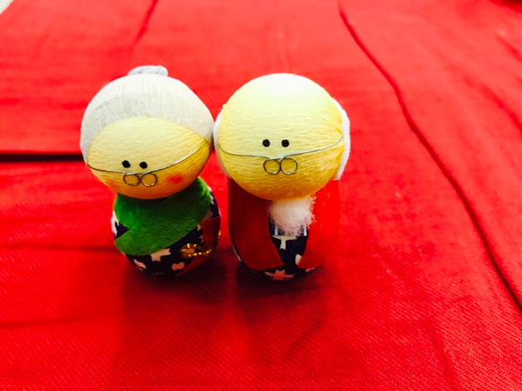 起き上がり人形 『おじいちゃん＆おばあちゃん』 その他人形