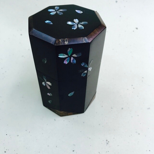 希少！茶合 漆製 螺鈿細工 茶道具 知屋久 アンティーク 希少！茶合 漆製 螺鈿細工 茶道具 知屋久 アンティーク 2025年