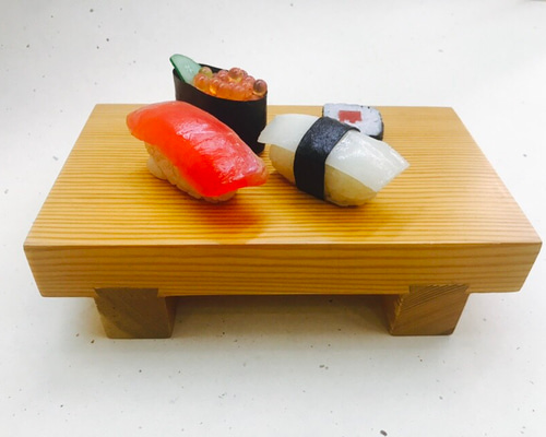 Creema限定送料無料】寿司下駄 長皿 Akiko 通販 4783160｜Creema(クリーマ)