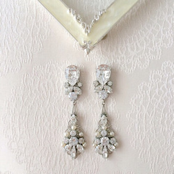 [Bridal]枝形吊燈&lt;Earrings / Pierces&gt; 第2張的照片