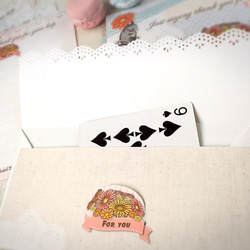 かわいいフクロモモンガちゃんのお札の為の封筒セット 5枚目の画像