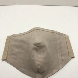 ♢♢ノーズワイヤー入りフィルターポケット付き　刺繍立体マスク(大人用) joy♢♢ 3枚目の画像