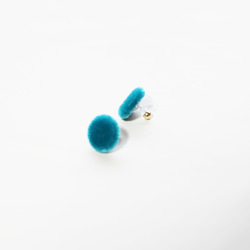耳環/夾式耳環 tino［turquoise］ 第1張的照片