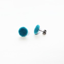 耳環/夾式耳環 tino［turquoise］ 第3張的照片