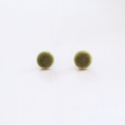 耳環/夾式耳環 tino［light green］ 第2張的照片