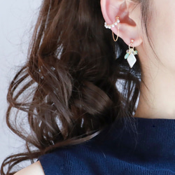 [For ceremonys❤︎] Opal Earrings &amp; Earrings tipico 第1張的照片