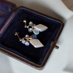 [For ceremonys❤︎] Opal Earrings &amp; Earrings tipico 第6張的照片