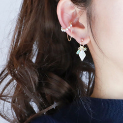 [For ceremonys❤︎] Opal Earrings &amp; Earrings tipico 第2張的照片