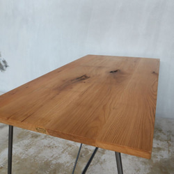[F.E Table]送料無料  ホワイトオーク テーブル ダイニングテーブル 無垢材 家族向け 150cm -141- 8枚目の画像