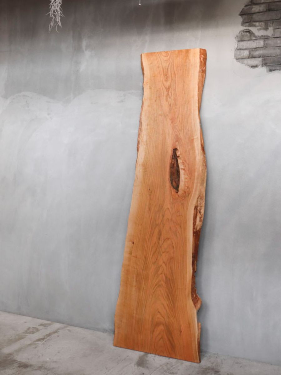 [C-1025]ヤマザクラ 1枚板 一枚板 無垢 天板 テーブル [183]