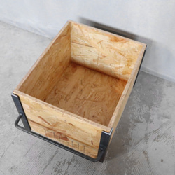 [Vintage Box]送料無料 木箱 引き出し アイアン 収納ボックス -17- 4枚目の画像