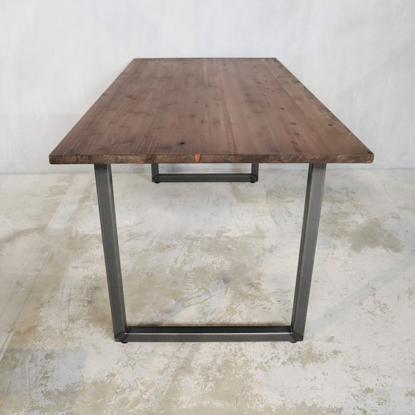 [Sugi  Dining Table B-Type]送料無料 ダイニングテーブル 150cm スギ アイアン ‐36‐ 4枚目の画像
