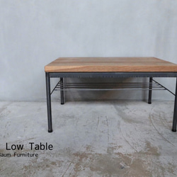 [Oak Low Table]送料無料 ローテーブル センターテーブル コーヒーテーブル ソファテーブル 座卓 ‐27‐ 1枚目の画像