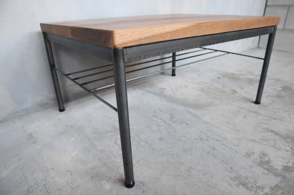 [Oak Low Table]送料無料 ローテーブル センターテーブル コーヒーテーブル ソファテーブル 座卓 ‐27‐ 4枚目の画像