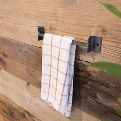 [Iron Towel Hanger]送料無料 日本製 アイアン タオルハンガー 小物掛け フック -12- 5枚目の画像