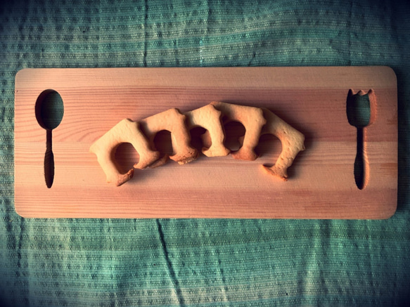 パンの袋を止めるアレ型クッキーカッター 4枚目の画像