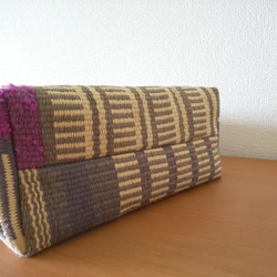 畳み織り鞄  夏のお出かけに♪贈り物に♪ たっぷりマチ付き♪トートバッグ「TATAMI totebag （M）」 3枚目の画像
