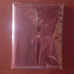 カシミアのマフラー（ぼかし染め・紫） 10枚目の画像