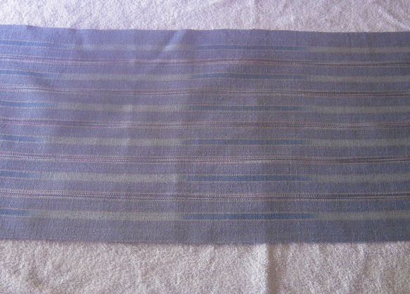 絹のマフラー（ブルーグレー） 1枚目の画像