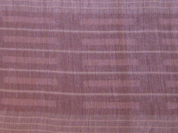 絹のマフラー（天蚕・絣） 2枚目の画像