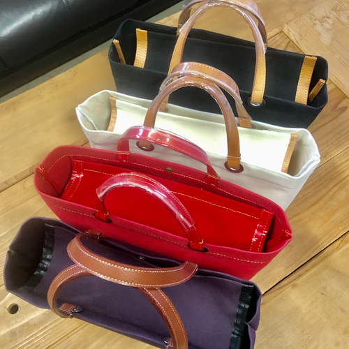 色オーダー♫肩掛け蓋付き横長トートバッグ トートバッグ bag