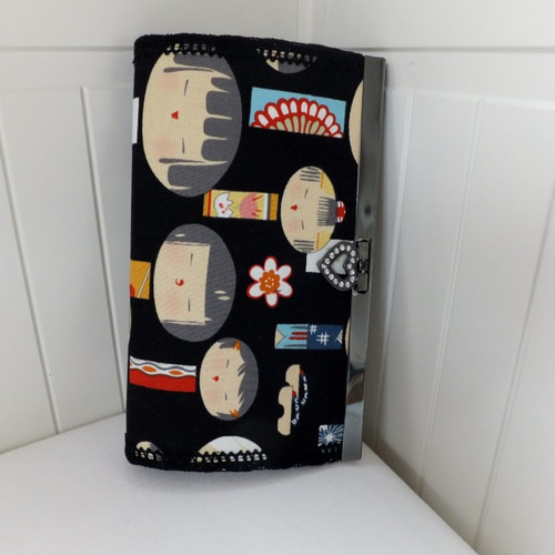 こけしちゃん柄長財布(口金タイプ) その他ミニ財布 こけしちゃん柄長財布(口金タイプ) その他ミニ財布