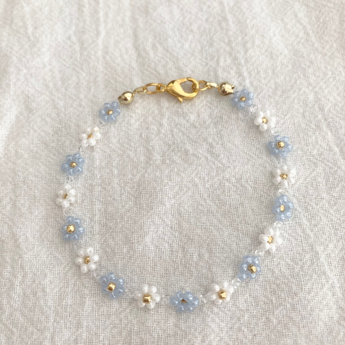 ビーズブレスレット ビーズアクセサリー 韓国 ブレスレット アピーチ  